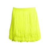 Kód: 39028 Vágott végű rojt 30 cm hosszú - GIALLO FLUO